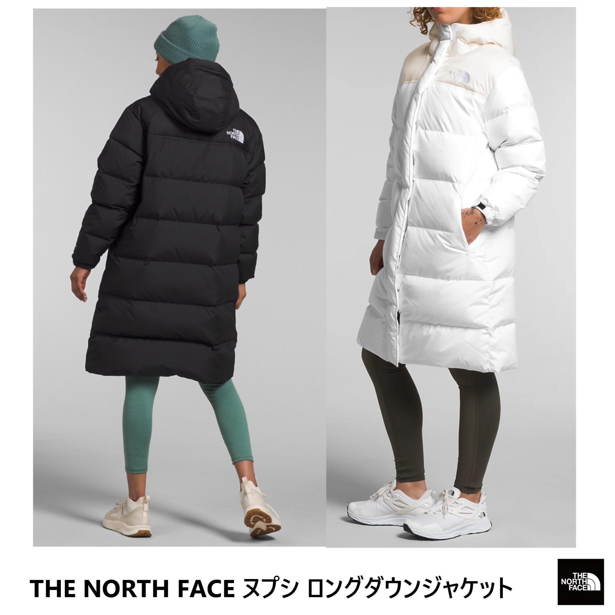 The North Face] ヌプシ パーカ ロングダウンジャケット (THE NORTH