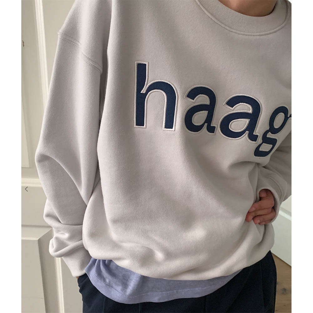 haag】a birthday sweatshirt☆韓国 人気☆トレーナー (haag