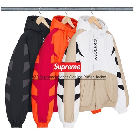 オレンジ系 S Supreme(シュプリーム) ダウンジャケット(メンズ