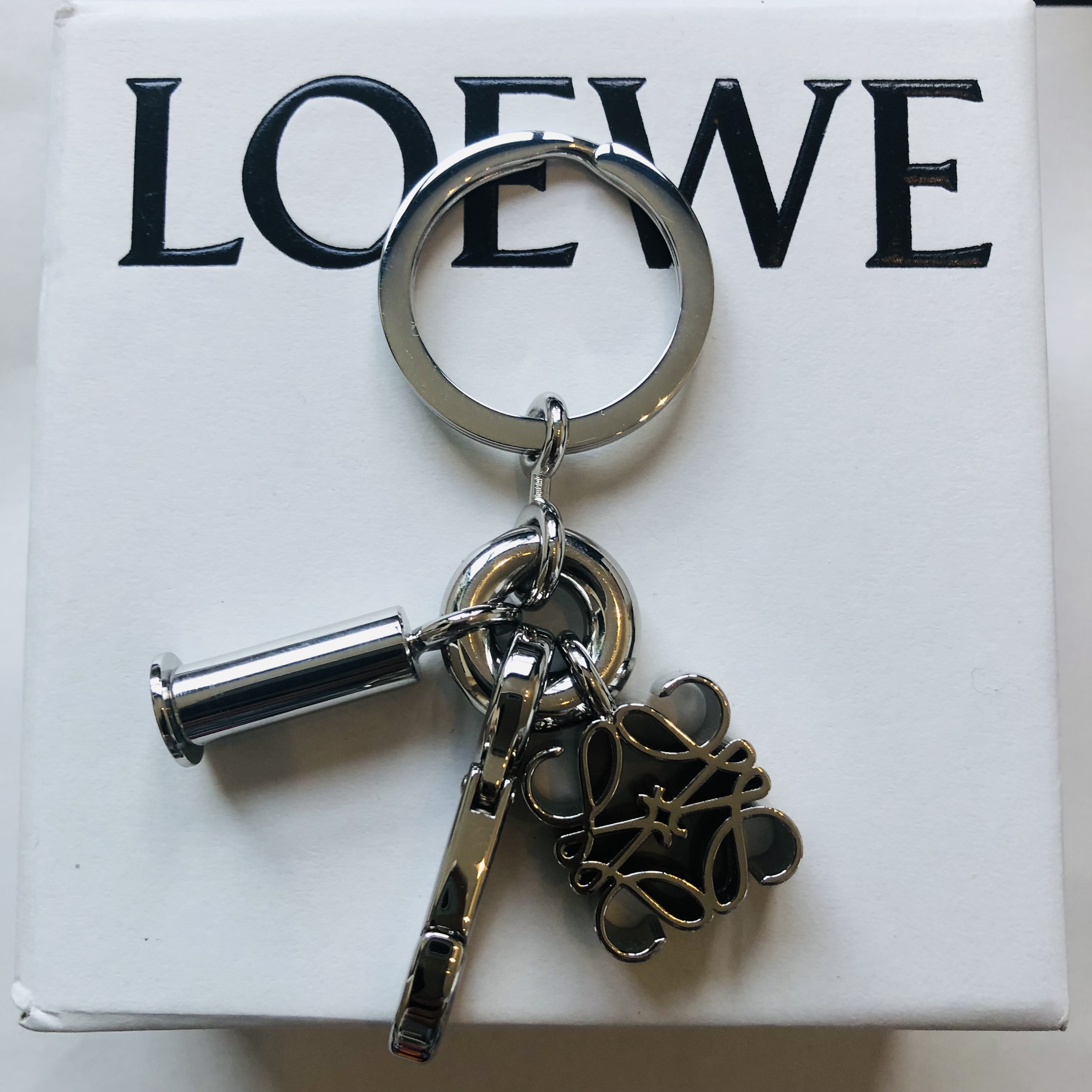 2色展開☆LOEWE☆アナグラム キーリング (LOEWE/キーケース
