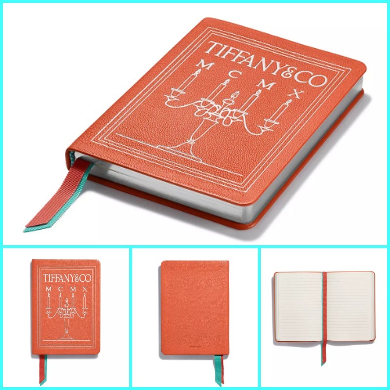 オシャレ☆プレゼントに☆【ティファニー】レザー ノートブック