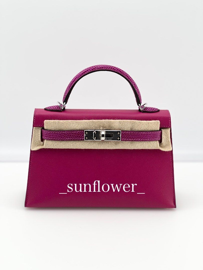 エルメス ミニケリー タッチ ローズパープル/S金具 (HERMES