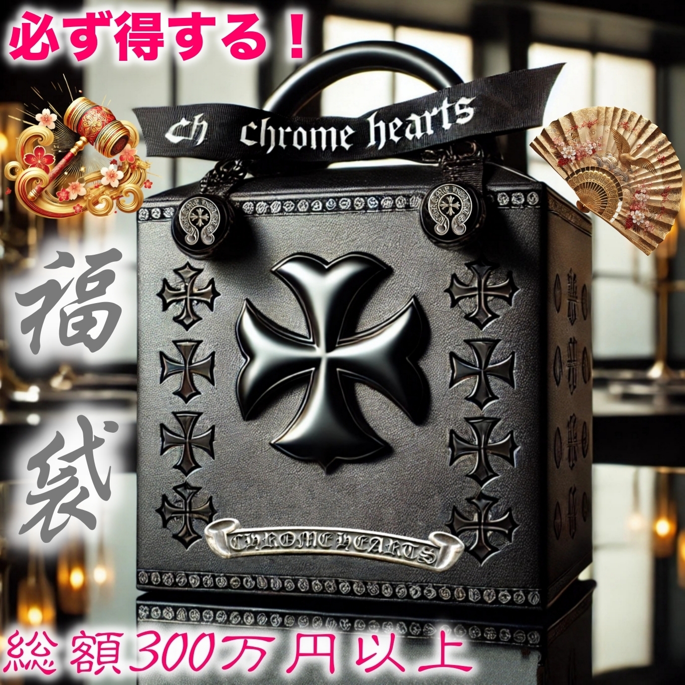 Chrome Hearts†究極の福袋☆全て入手困難な希少品をお約束！ (CHROME