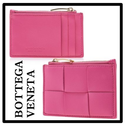 ピンク系 BOTTEGA VENETA(ボッテガヴェネタ) カードケース・名刺入れ