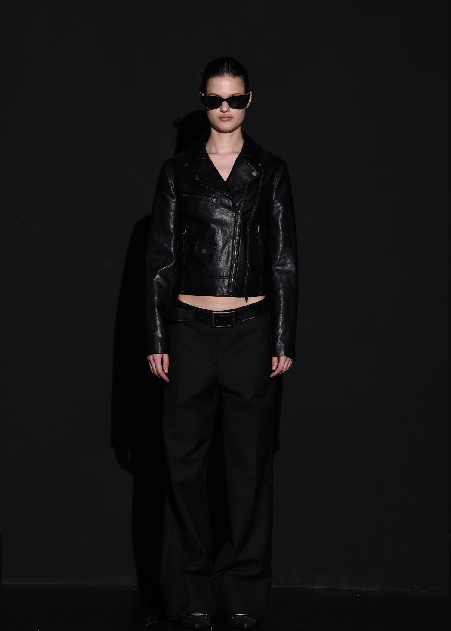 BOHEMIAN SEOUL】BOHEMSEO TWO ZIPPER FITTED RIDER JACKET (BOHEMSEO