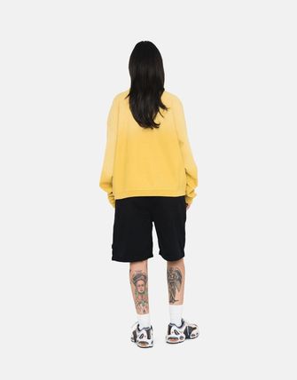 ☆人気☆【STUSSY】☆SUN FADED OVERSIZED CREW☆YELLO.W (STUSSY