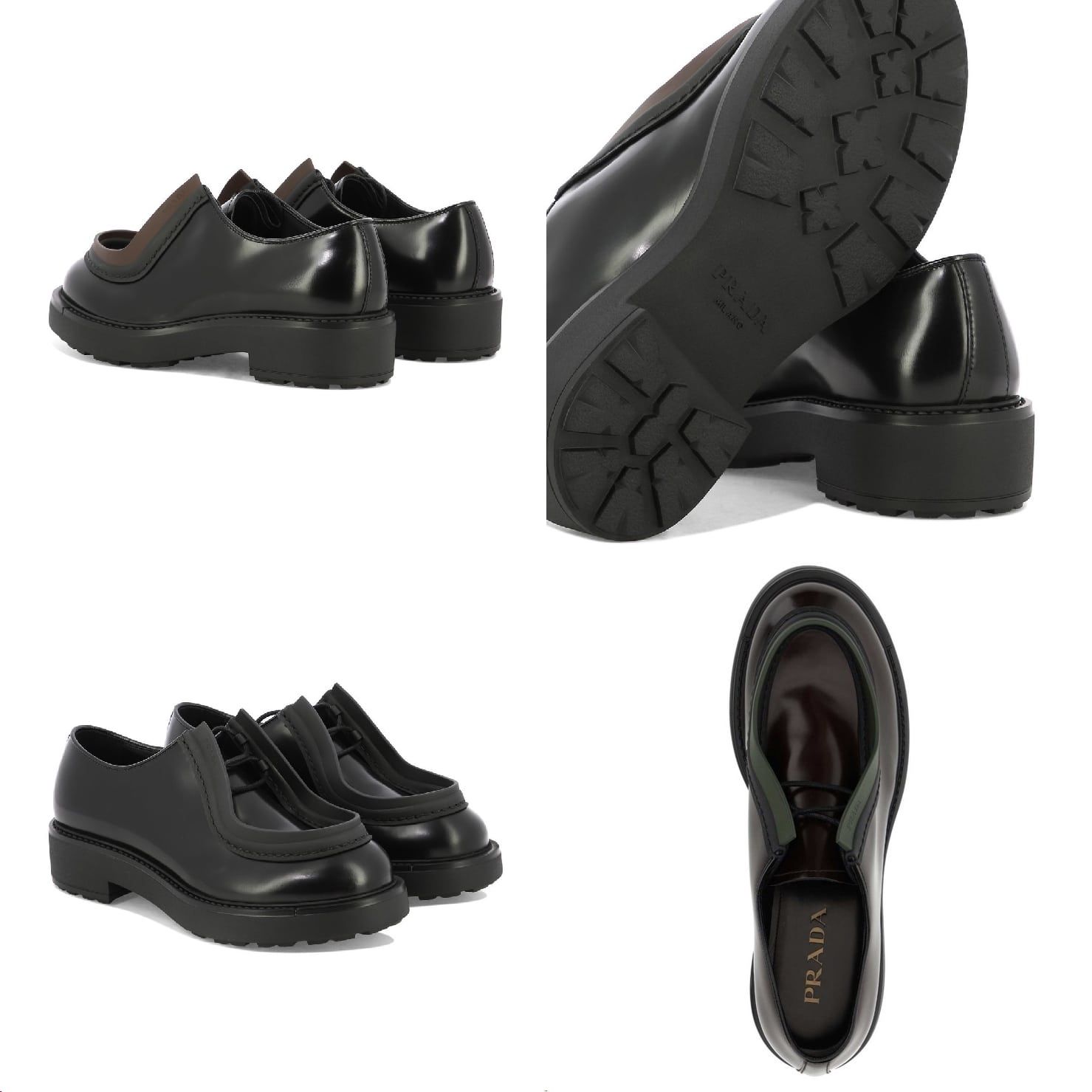 雑誌掲載モデル】プラダの新作レザーシューズ『DIAPASON(ダイアパソン