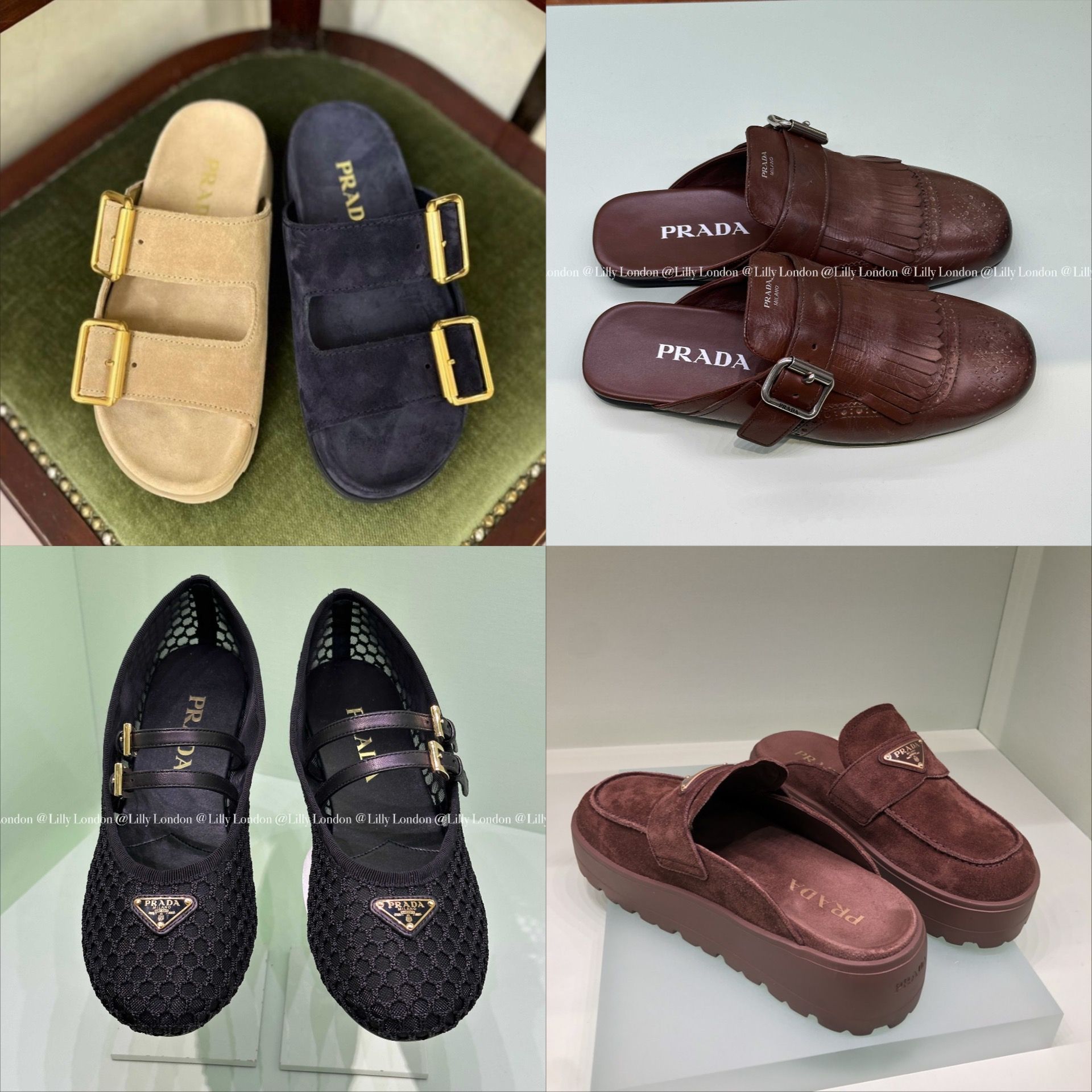 2025年春夏新作『PRADA(プラダ)』サンダル・ミュール・バレエシューズ