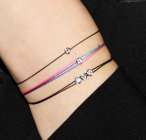 関税込】redline◇選べる86色！18Kダイヤモンドブレスレット