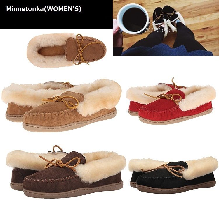 ☆Minnetonka(ミネトンカ)☆アルパイン シープスキンモカシン