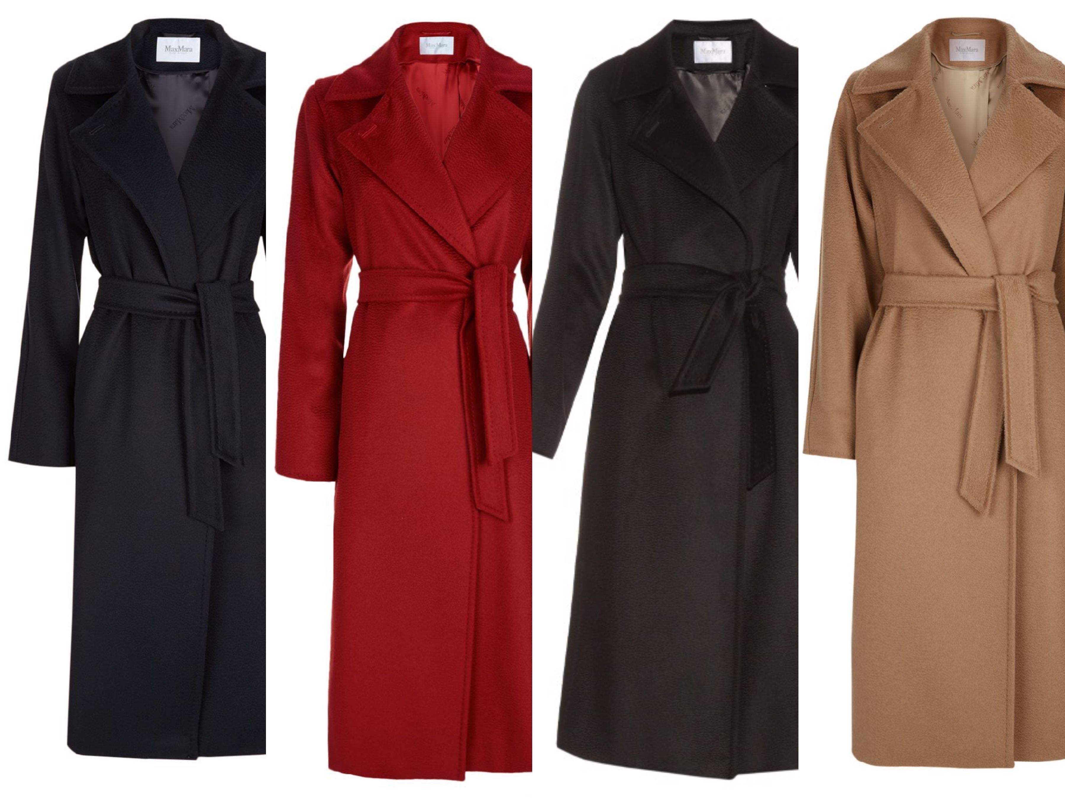 MaxMara【MANUELA】大人気 定番 キャメル ロング コート 全色 (Max