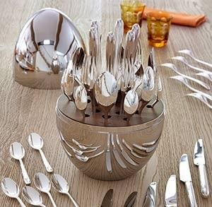 Christofle (クリストフル) MOOD 24 pieces6人分メタルセット