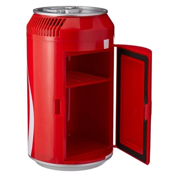 追跡有、送料無料】レア！ コカコーラ ミニ 冷蔵庫 レッド☆ (キッチン