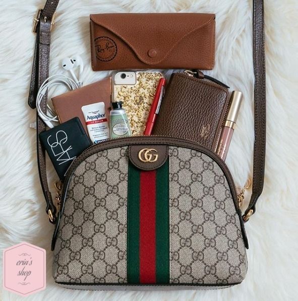 追跡付】GUCCI☆Ophidia GGショルダーバッグ*スマホポケット付 (GUCCI