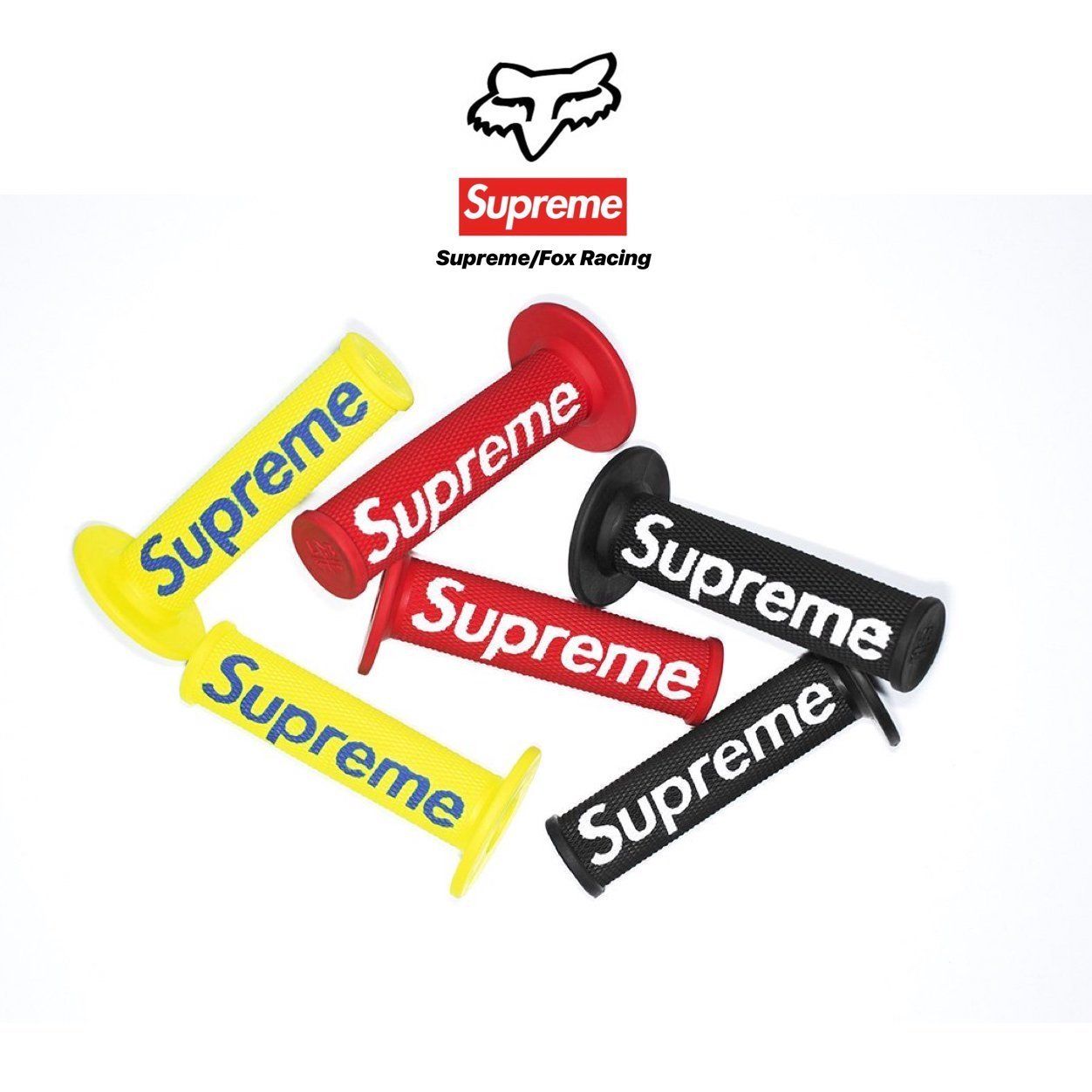 Supreme Fox Racing Moto Hand Grip シュプリーム ゴムグリップ