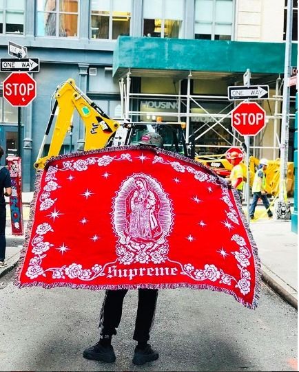 FW18 Supreme Virgin Mary Blanket - シュプリーム ブランケット