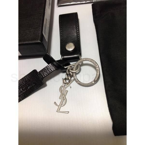 即発送】◇SAINT LAURENT◇モノグラム YSLロゴ キーリング (Saint