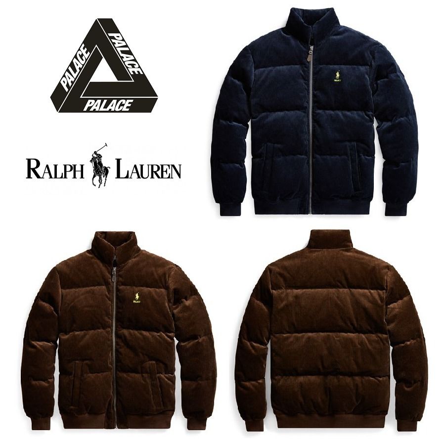 Palace x Ralph Lauren Corduroy Down Jacket ダウンジャケット (Ralph