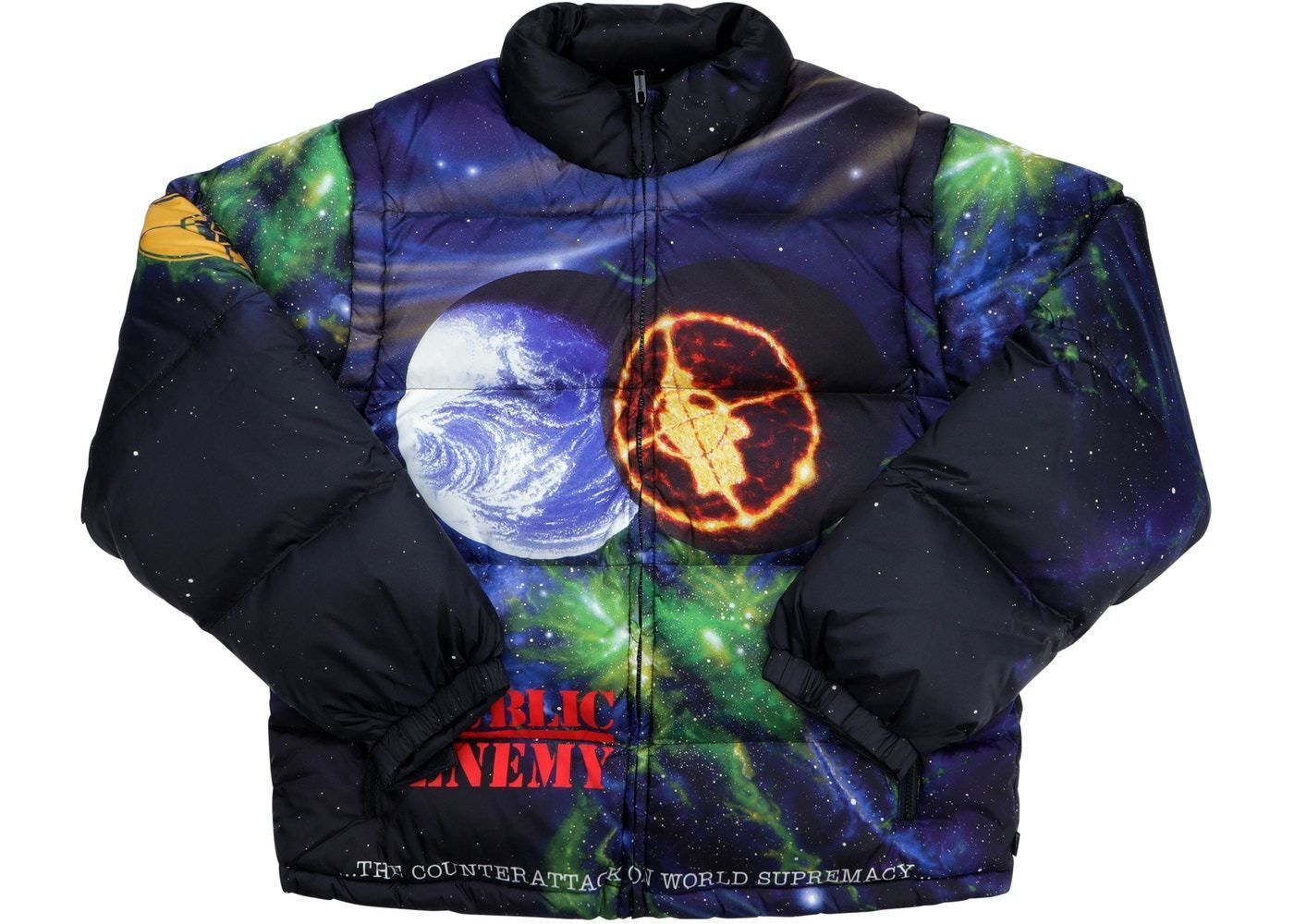 Supreme UNDERCOVER/Public Enemy Puffy Jacket Multi (Supreme/ダウン