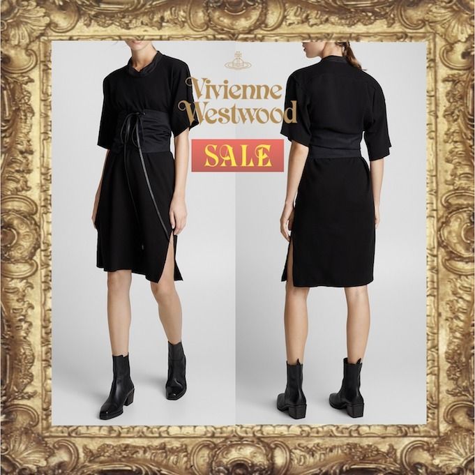 ☆SALE☆Vivienne Westwood コルセット ワンピース LBD (Vivienne