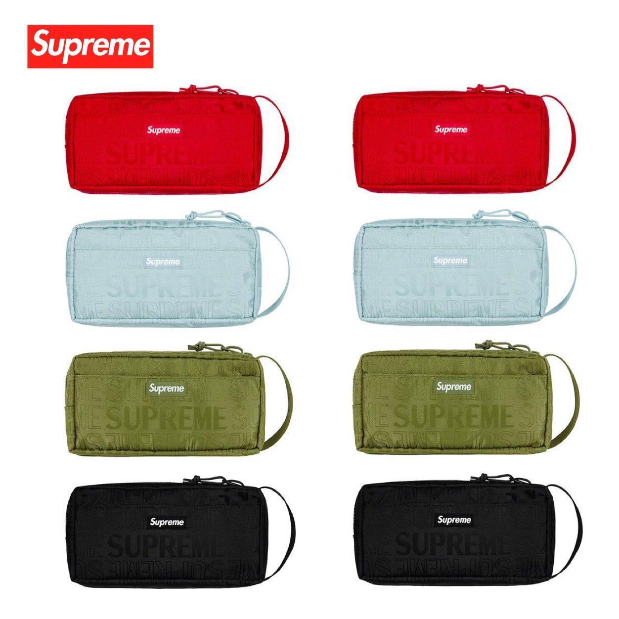 SS19 Supreme Organizer Pouch - シュプリーム ポーチ (Supreme/バッグ