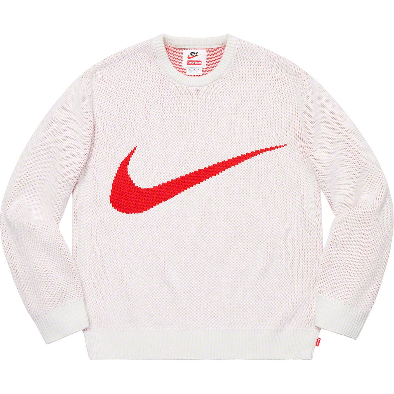 Supreme × Nike Swoosh Sweater White (Supreme/ニット・セーター