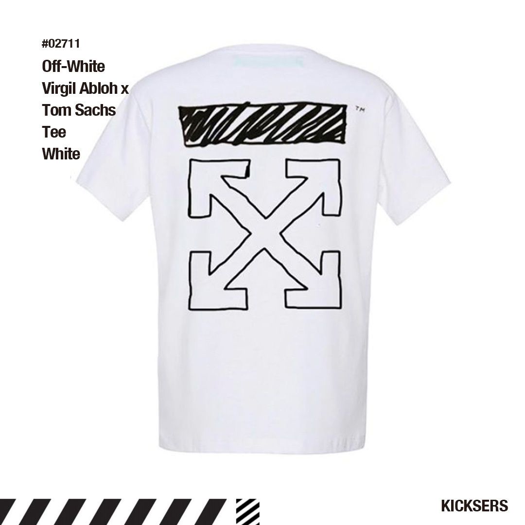 MCA限定話題！Off-White Virgil Abloh x Tom Sachs Tee White (Off