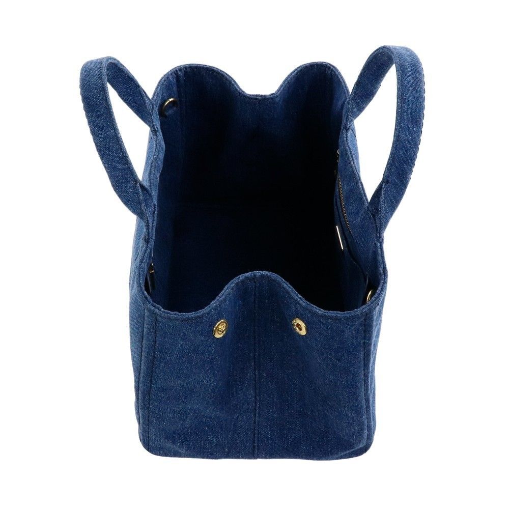 PRADA プラダ カナパ ショルダーバッグ トート バッグ デニム (PRADA