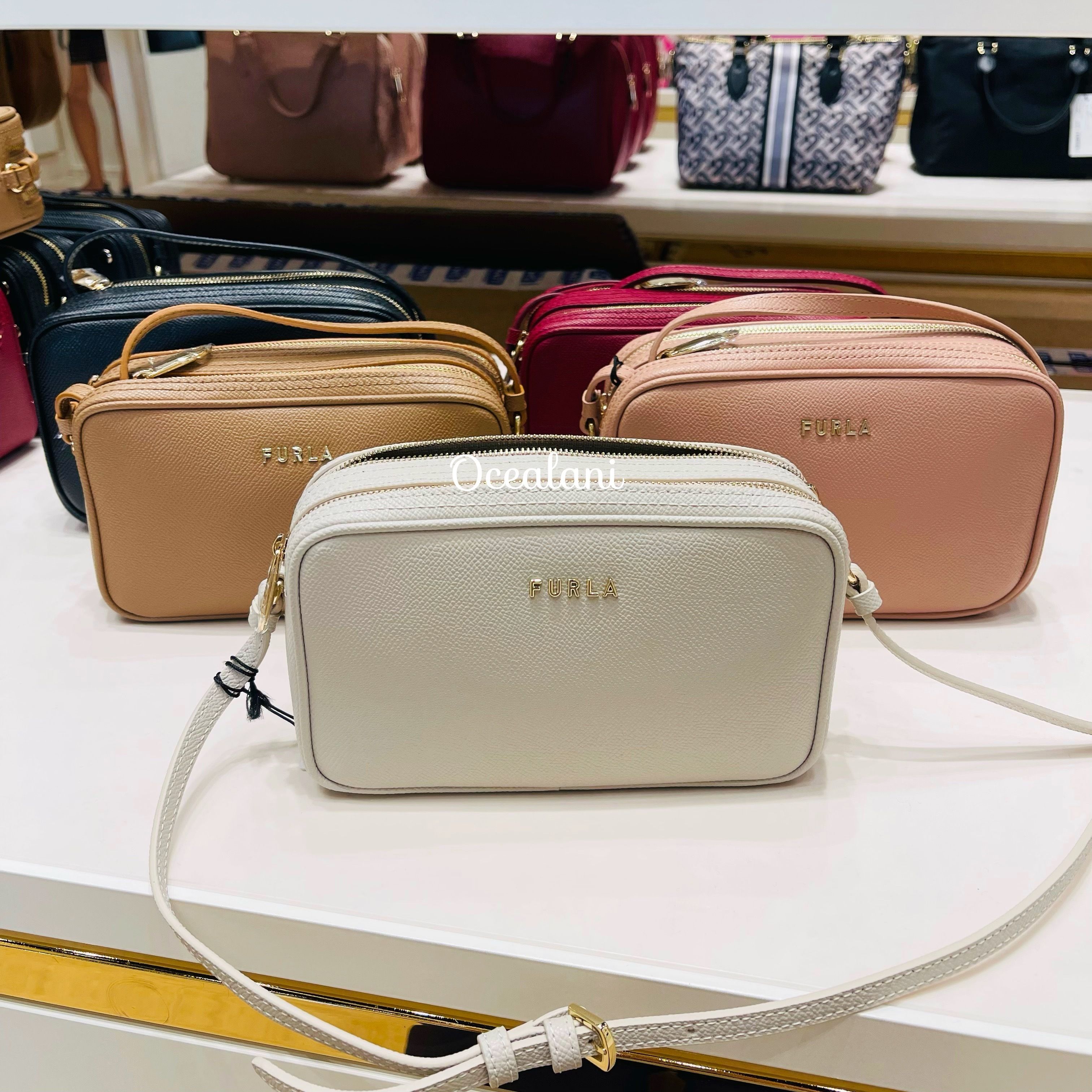 FURLA LILLI クロスボディ ダブルジッパー (FURLA/ショルダーバッグ