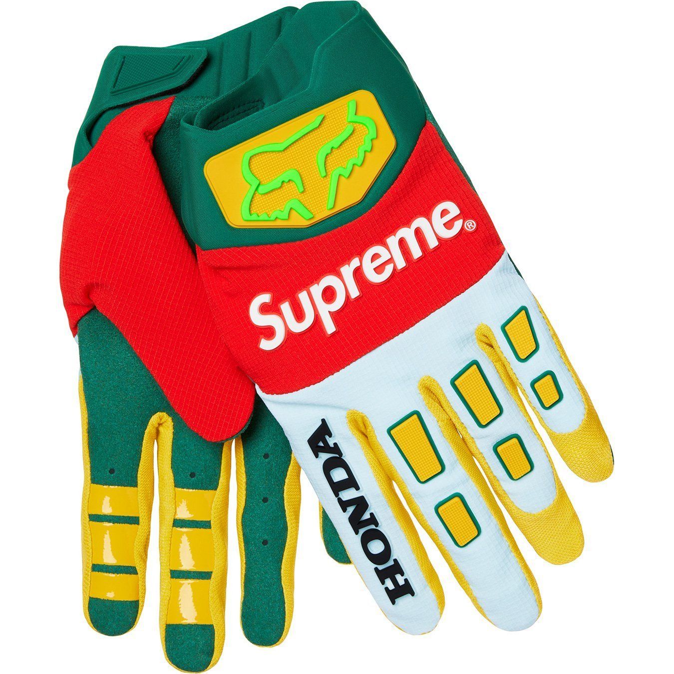 FW19 Supreme Honda Fox Racing Gloves - シュプリーム グローブ