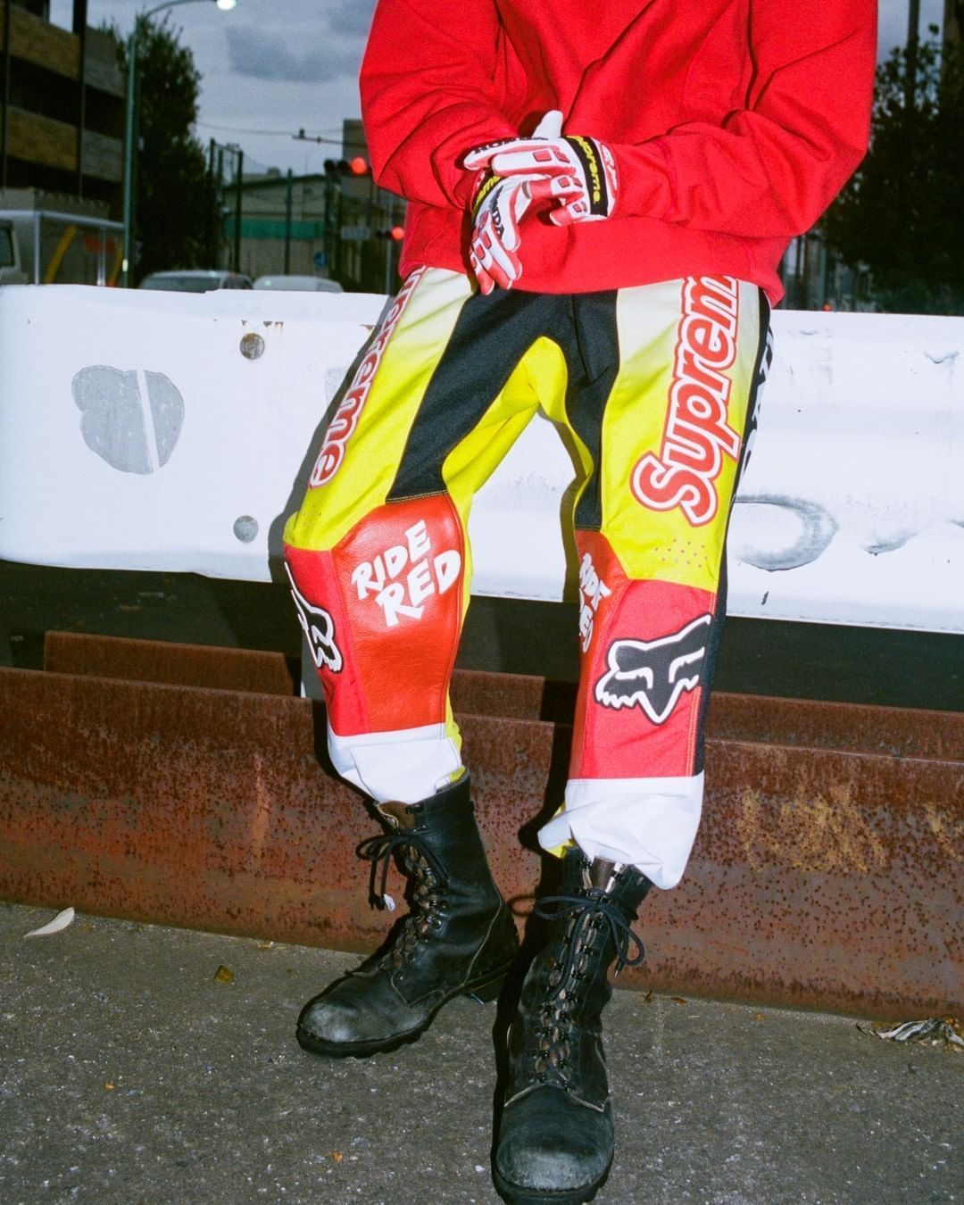 FW19 Supreme × Honda × Fox Racing Moto Pant - モト パンツ (Supreme