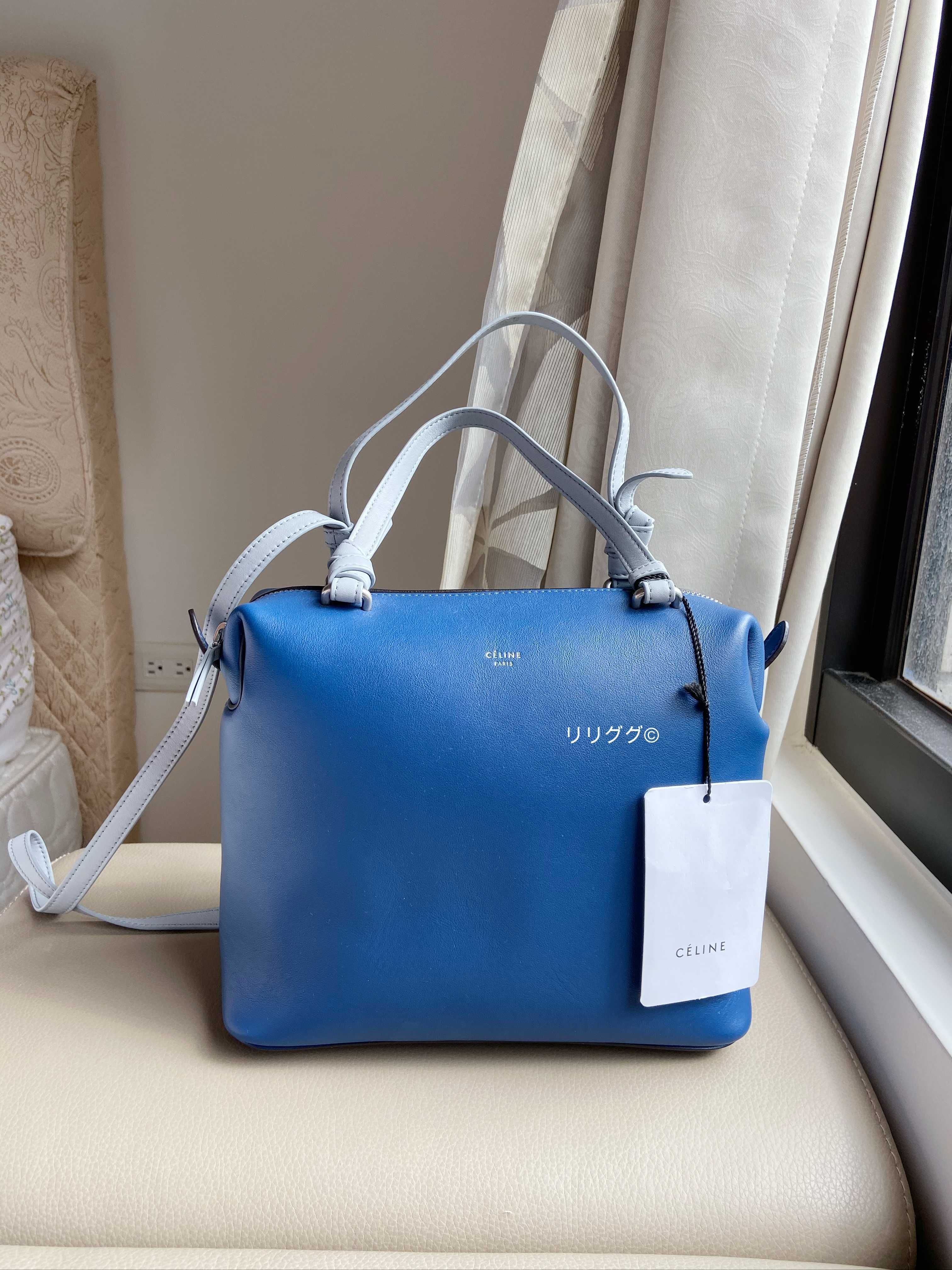 セリーヌ)ソフトキューブ レザー ショルダーバッグ (CELINE/ショルダー
