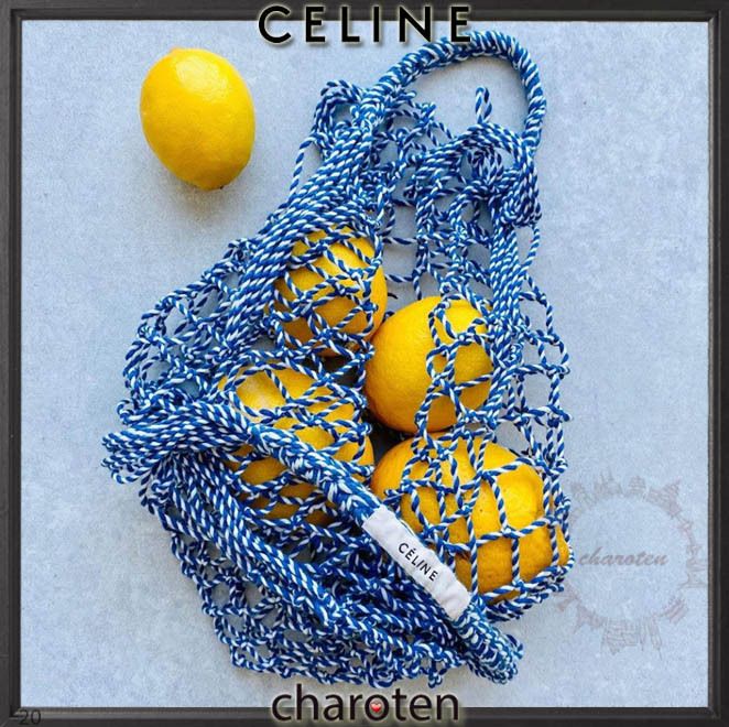 国内発】ヨンアさん♡超希少♪ロゴ付き♪メッシュバッグ (CELINE