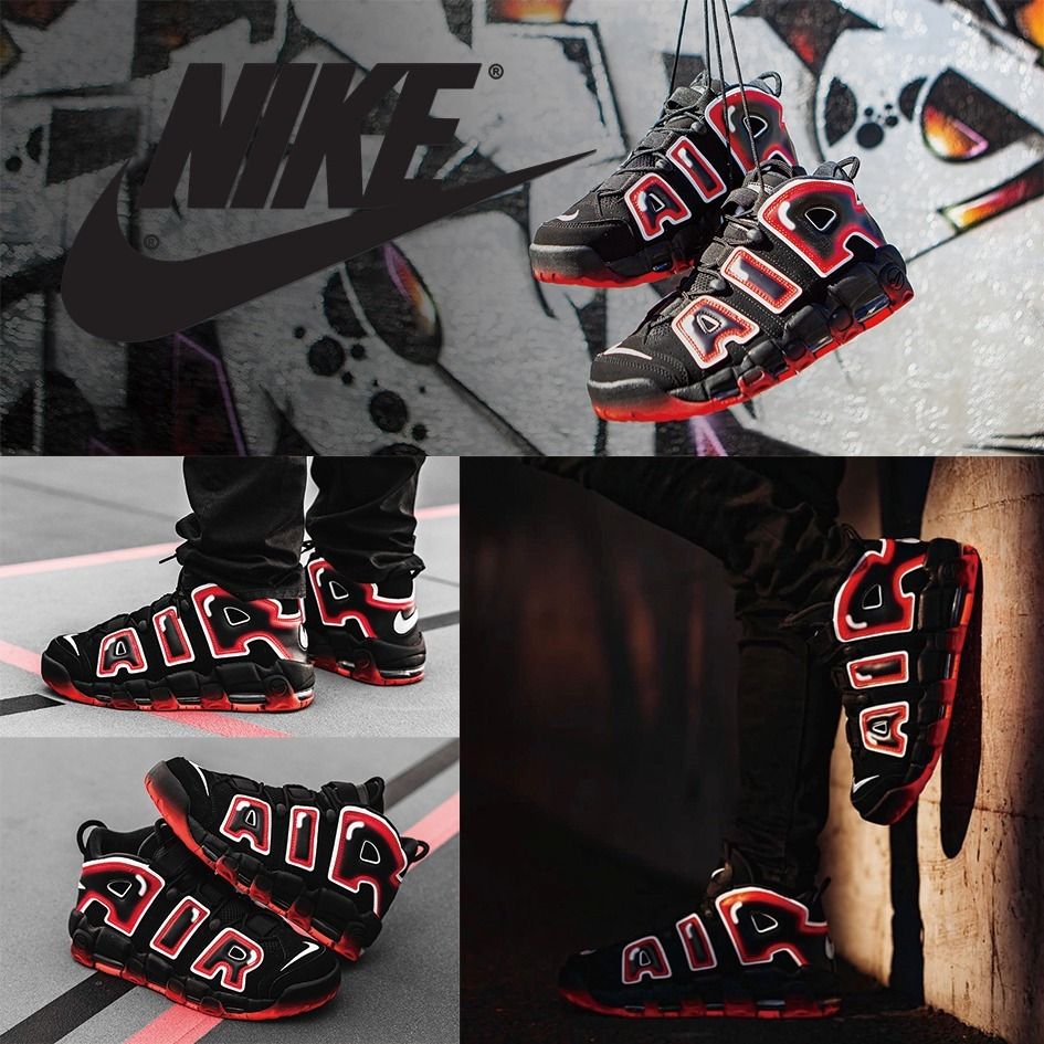 Nike】Air More Uptempo “Laser Crimson”19-2020 モアテン (Nike