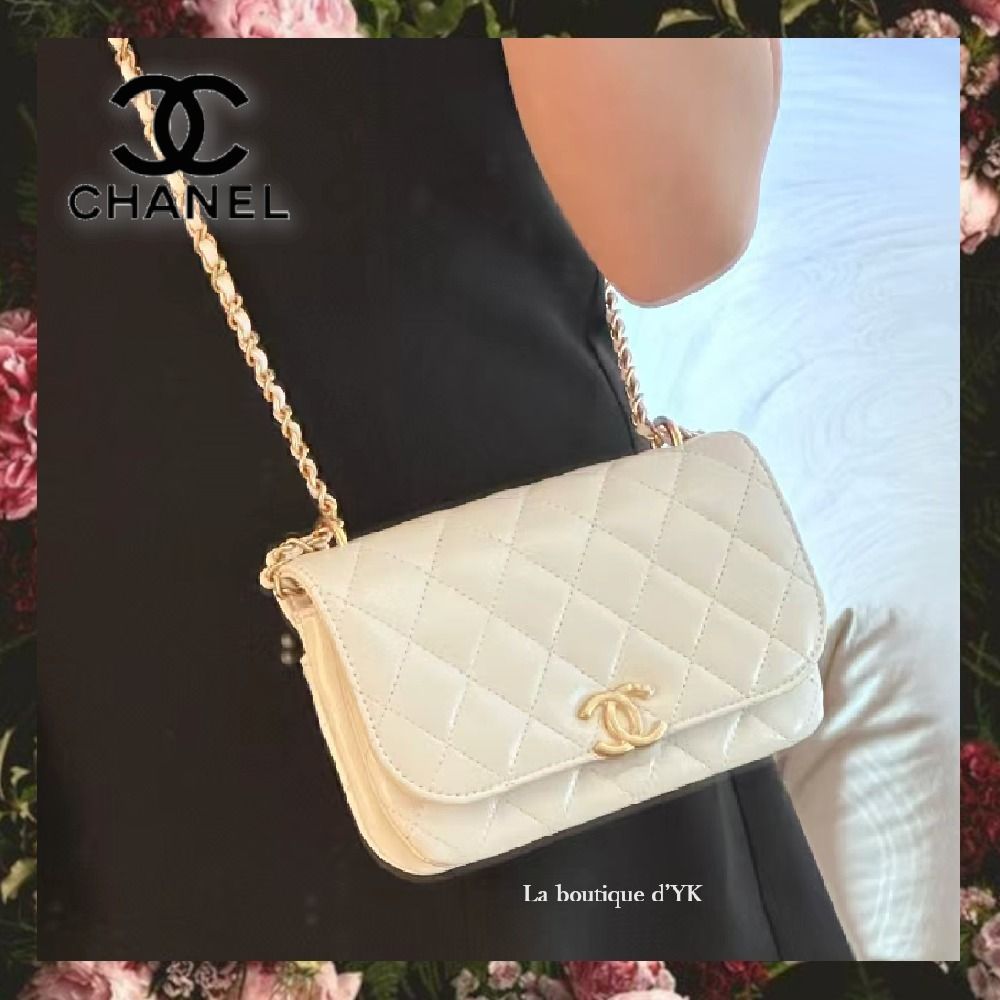 ☆可愛いフォルム♪【CHANEL】 チェーンウォレット ミニバッグ