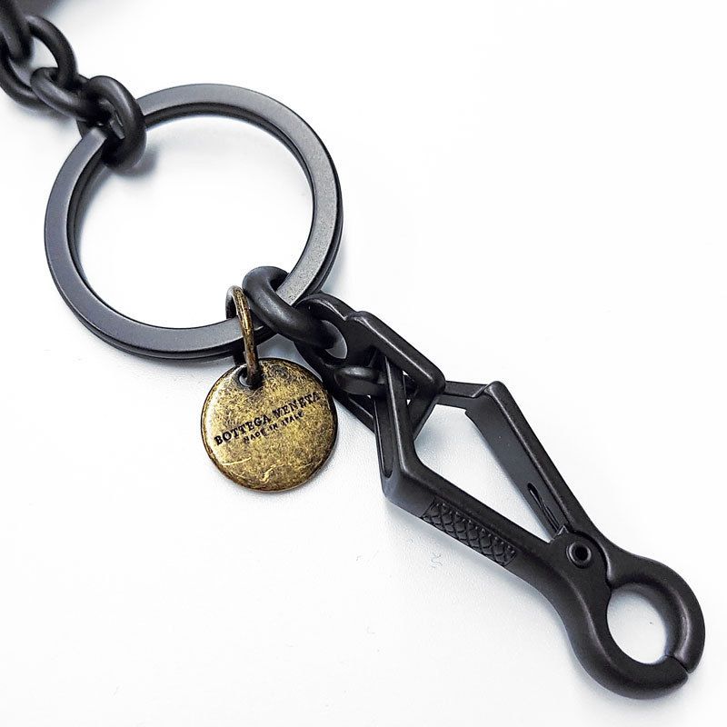 BOTTEGA VENETA キーリング バッグチャーム フラミンゴ (BOTTEGA