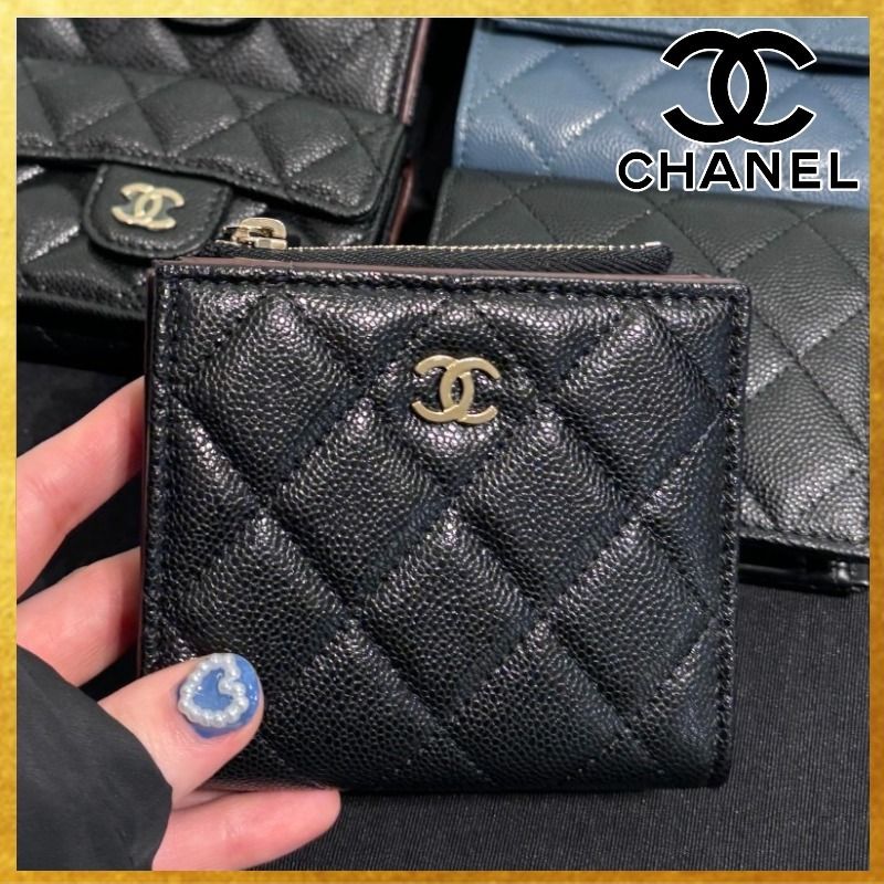 大人気☆定番】CHANEL スモール ウォレット 二つ折り財布 (CHANEL