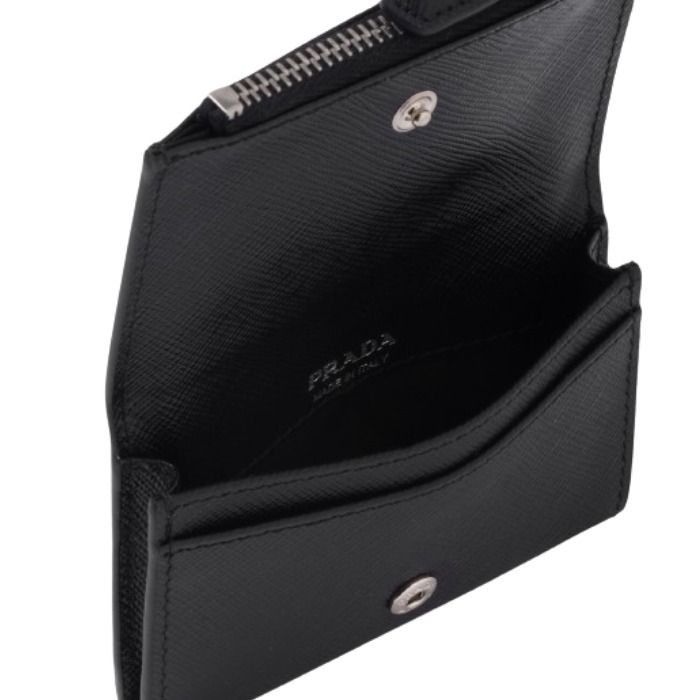 直営店買付】PRADA（プラダ）サフィアーノ レザーカードケース (PRADA
