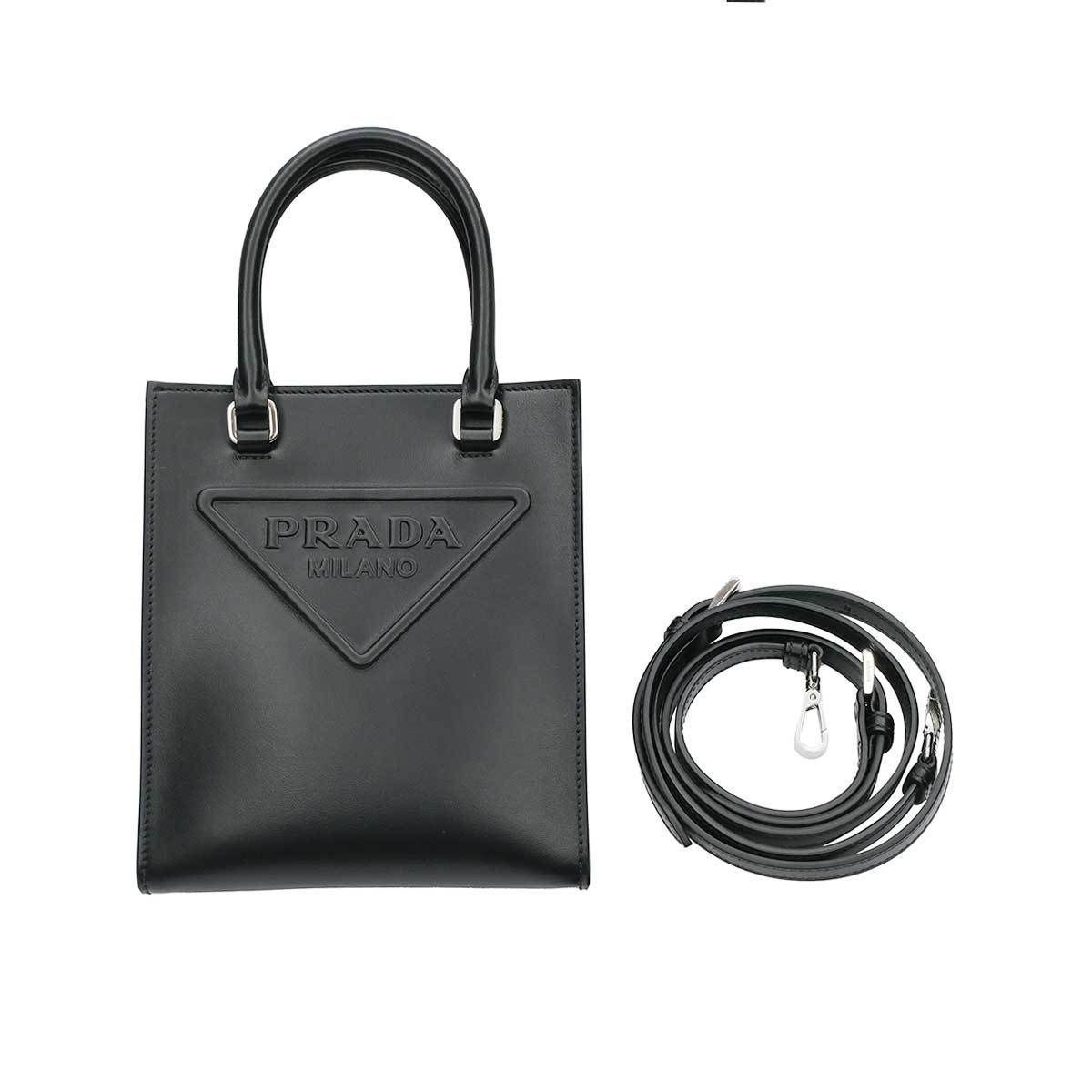 PRADA プラダ ミニハンドバッグ ショルダー付 1BA333 V OOO ASK (PRADA