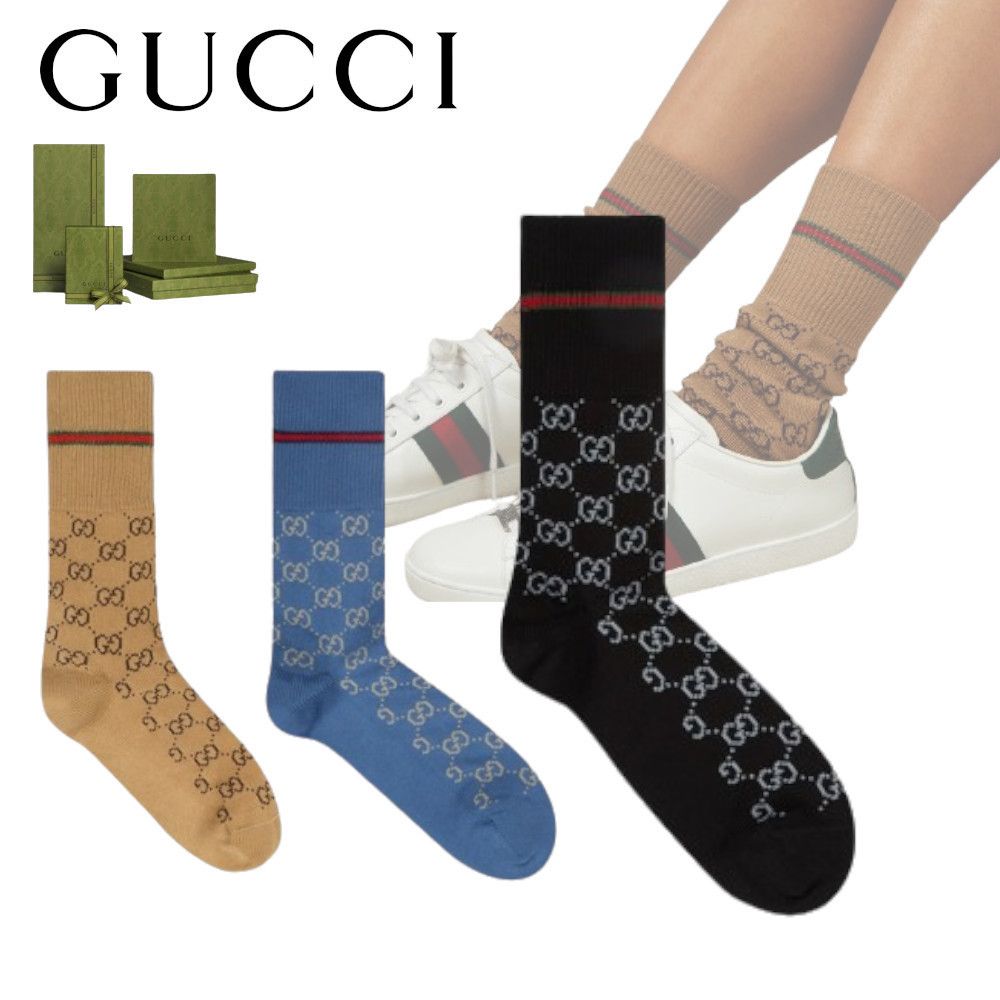 GUCCI】GG コットンブレンド ソックス (GUCCI/靴下・ソックス