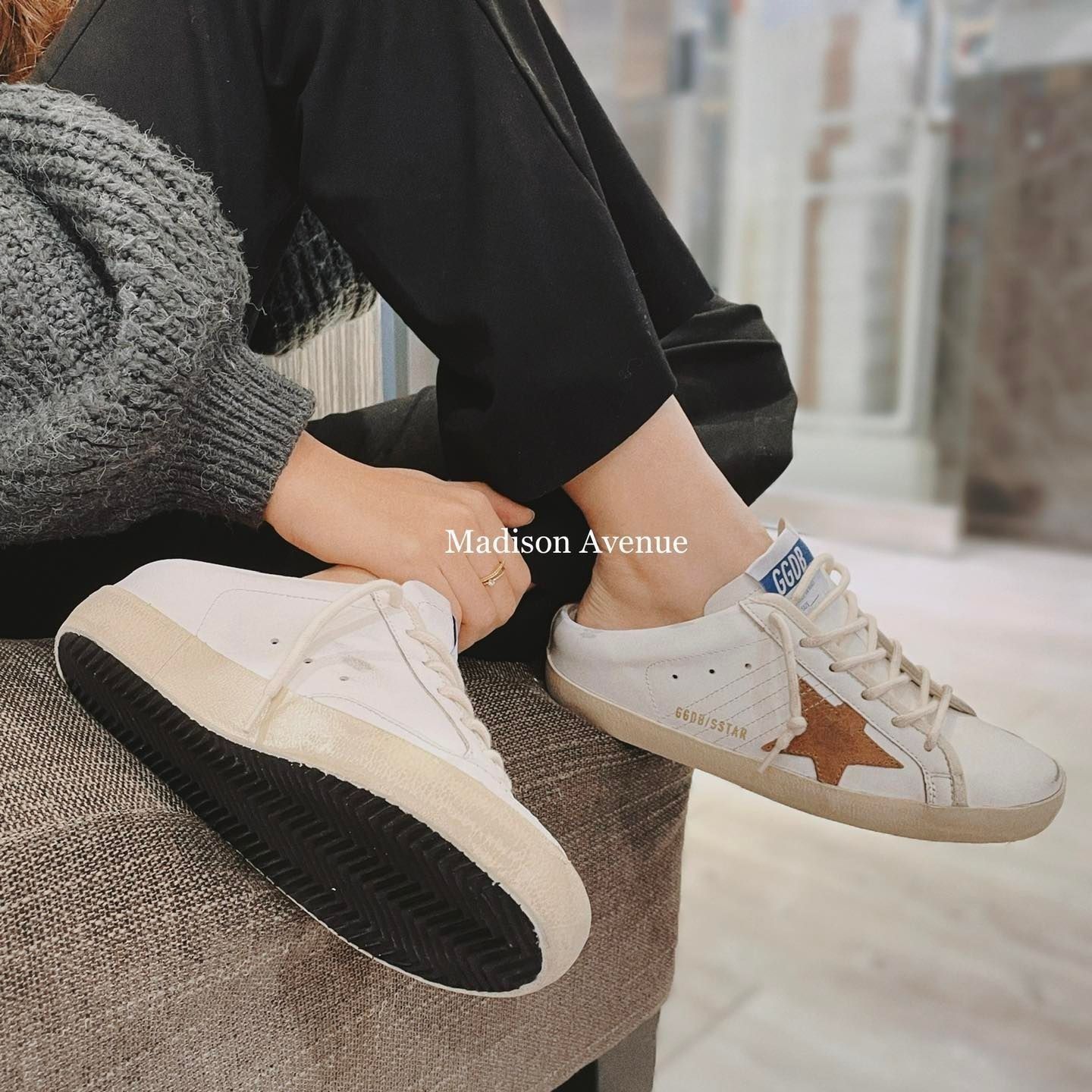 Golden Goose - Super Star サボ レザー スニーカー (Golden Goose