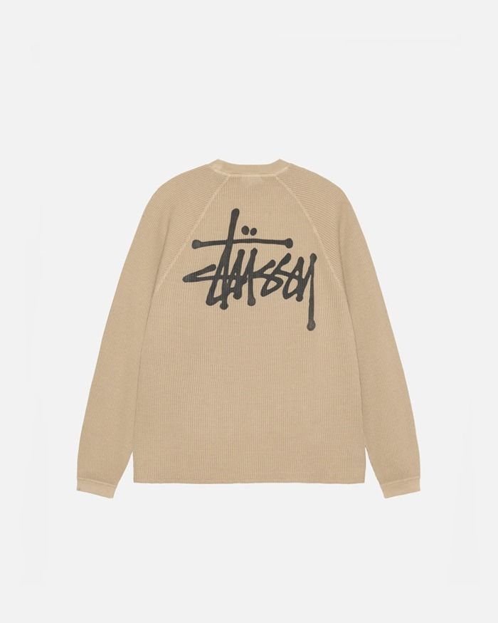 着回し力◎【STUSSY】ベーシック ストック 長袖 サーマル Unisex