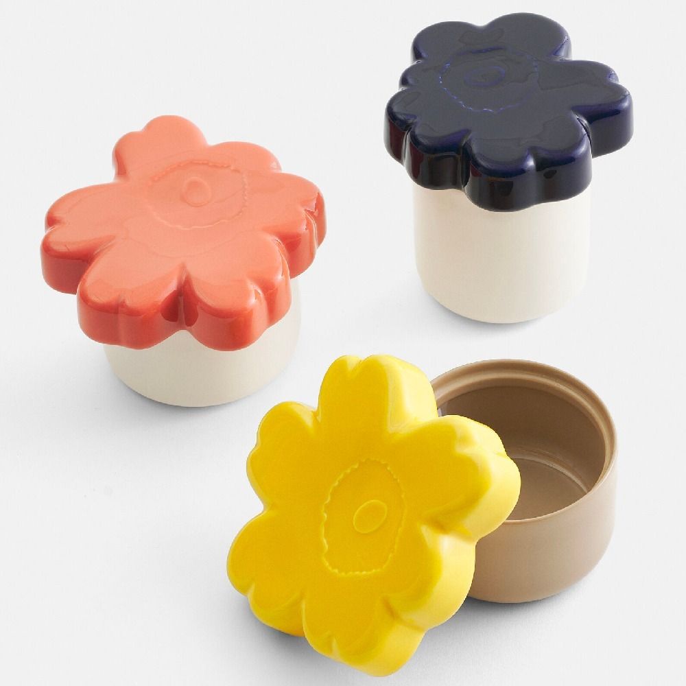 2024SS】マリメッコ/ Unikko蓋付きジャー 60周年記念モデル (marimekko