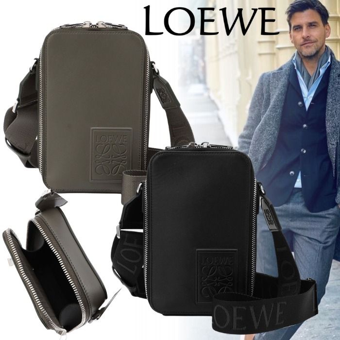 ◇国内発送◇【LOEWE】バーティカル クロスボディポケット (LOEWE