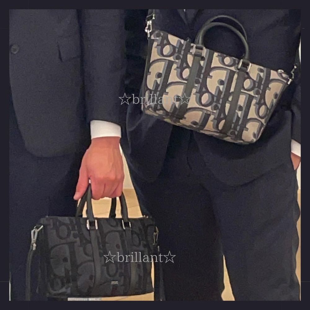 ☆国内発送☆】DIOR WEEKENDER 25 バッグ マキシ オブリーク (Dior