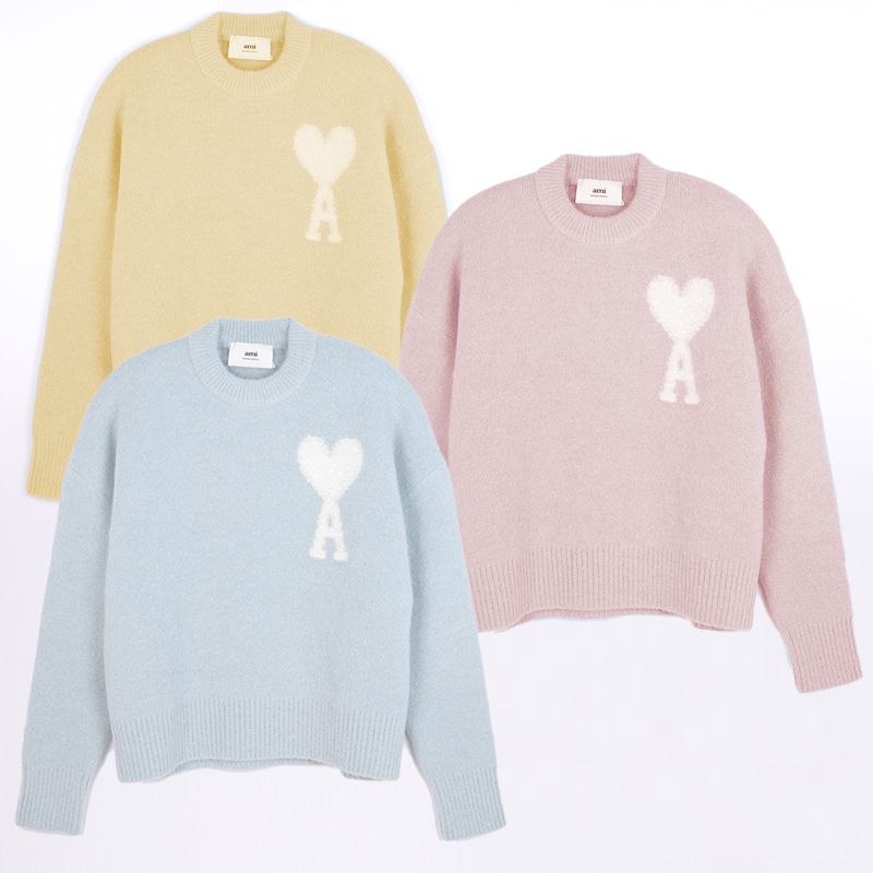 関税負担なし☆AMI PARISアミパリスAMI DE COEUR CLOUDYセーター (AMI