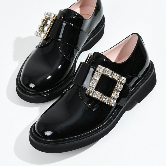国内即発】Roger Vivier ヴィヴ レンジャー レザーシューズ (Roger