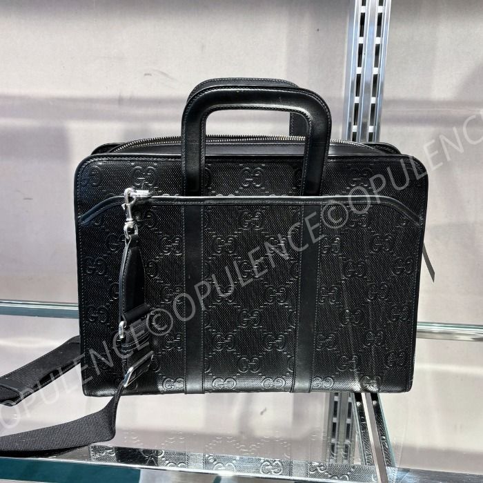 ☆年末バーゲン GUCCI グッチ バンブー ビジネスブリーフケース A4超美
