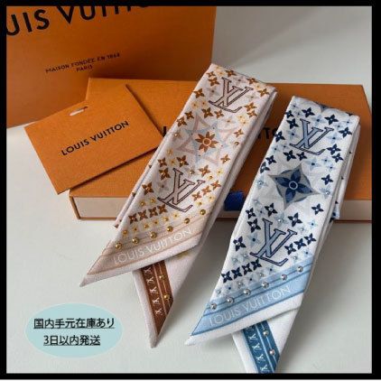 ≪安心の国内発送≫ Louis Vuitton/バンドー スカーフ 2色セット