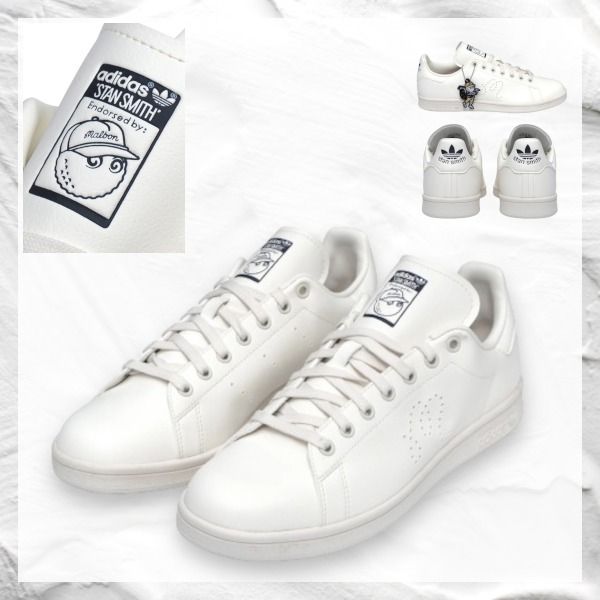 MALBON X ADIDAS△スタンスミス スパイクレス ゴルフ シューズ (Malbon